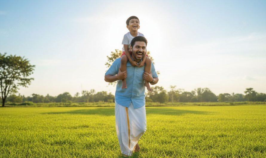 Father-Son Moment in the Age of the Google Nano Banana in 2025