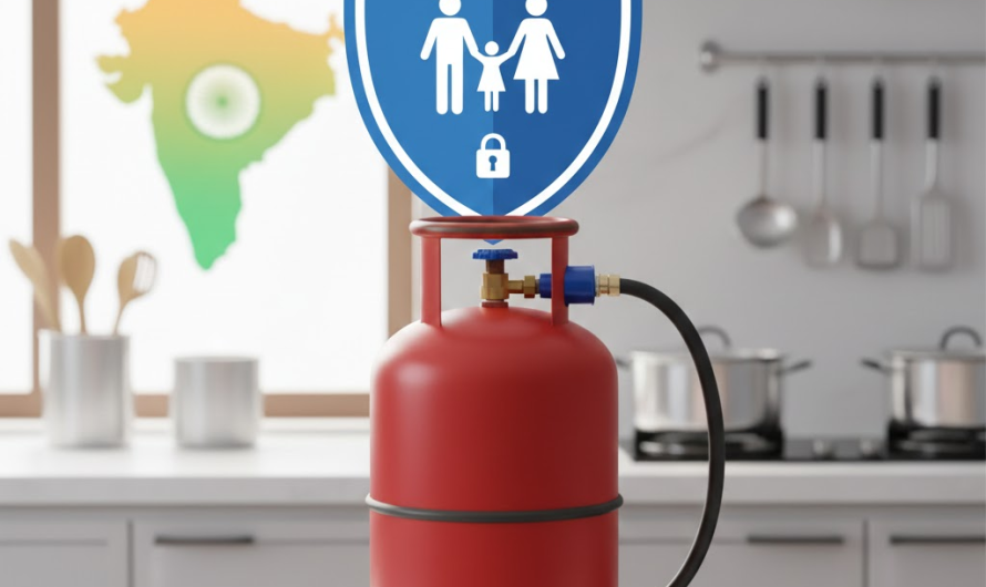 LPG Insurance Coverage in India 2025 – ₹50 Lakh Gas Cylinder Insurance & Claim Process Guide