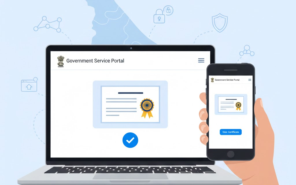 HOW TO APPLY FOR CASTE CERTIFICATE IN KERALA visual data 6