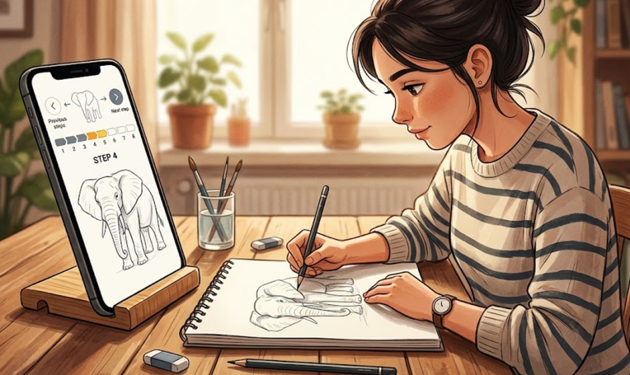 Learn Drawing Easily on Mobile – Step-by-Step Beginner Guide (2026)