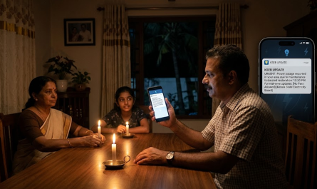 KSEB Outage Alert SMS Registration 2026 – Get Power Cut Updates on Mobile