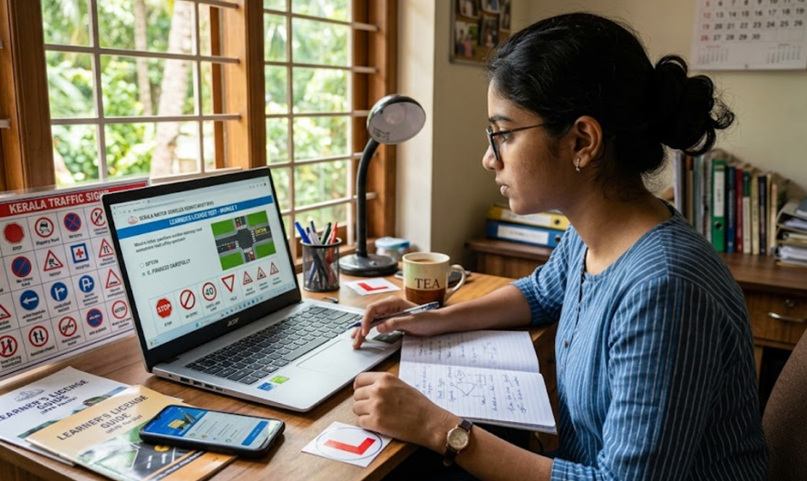 Learner’s License Test Kerala – Complete Online Application & LL Test Preparation Guide 2026