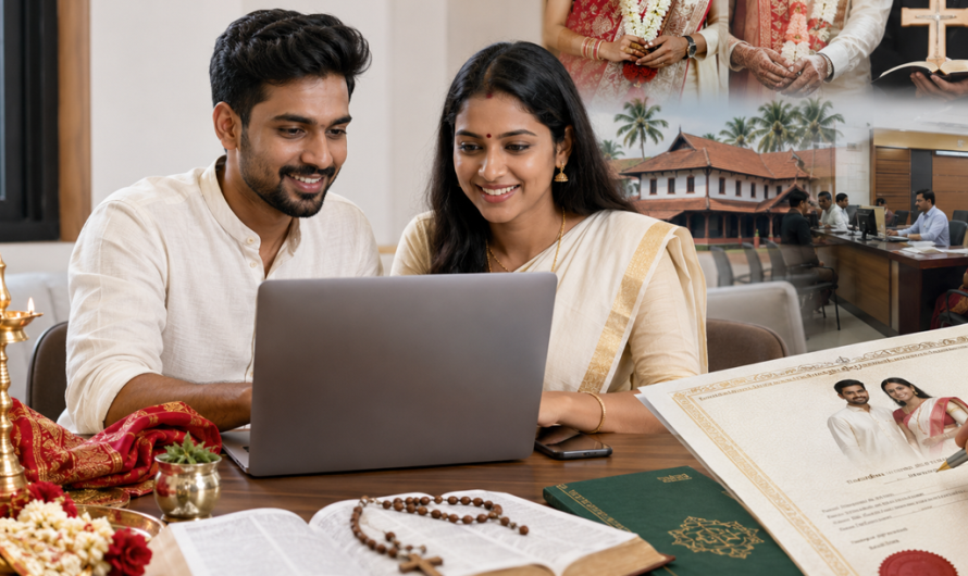 Hindu, Muslim & Special Marriage Registration Kerala 2026 – K-SMART & PEARL Guide