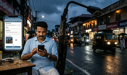 Street Light Complaint Online Kerala – Report Non-Working Street Lights via K-SMART (2026)