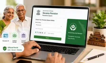 Kerala Government Pension Status online 2026