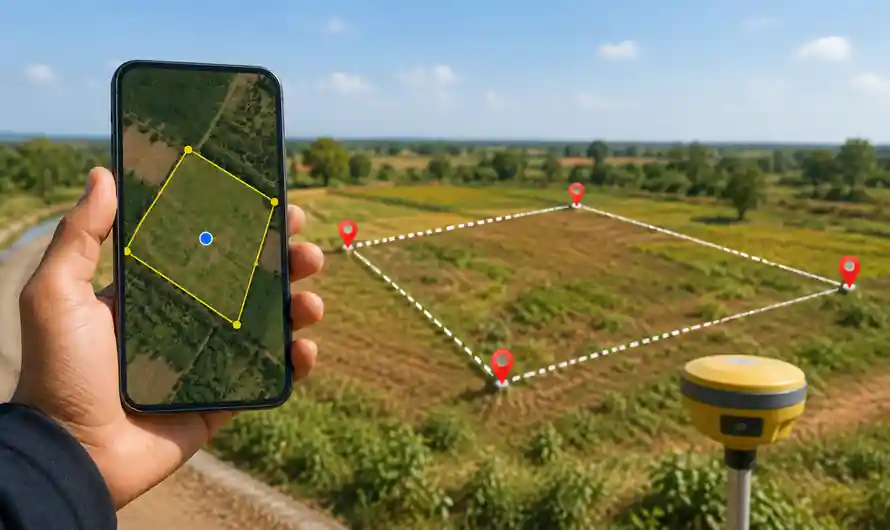 GPS Area Measurement App: Measure Land, Distance & Area Using Your Phone